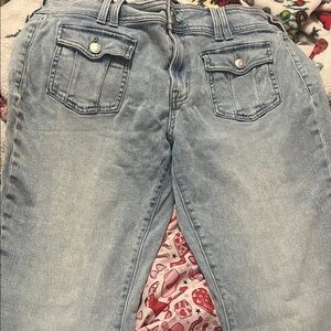 Aeropostale Light Wash Boyfriend Jeans